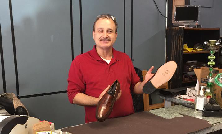 Saad Moussa Owner of Nashua Shoe Repair